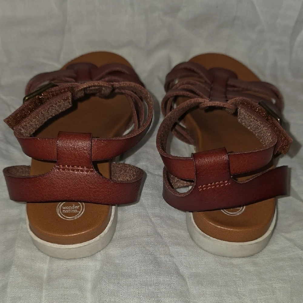 (J36) Wonder Nation Brown Sandals